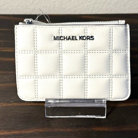 NWT Michael Kors Jet Set Travel Coin Pouch Wallet - Picture 1 of 8